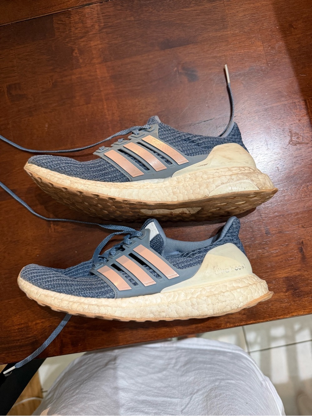 adidas Ultraboost 4.0 Sneakers in Blue and Pink - Picture 5 of 7